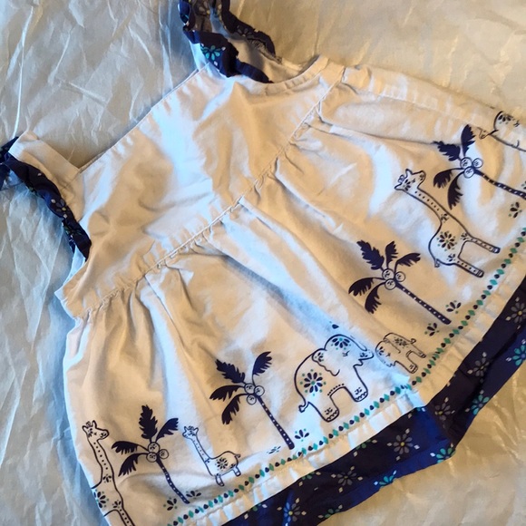 SOLD XP. GYMBOREE tunic Elephant Giraffe 2t EUC! - Picture 1 of 3